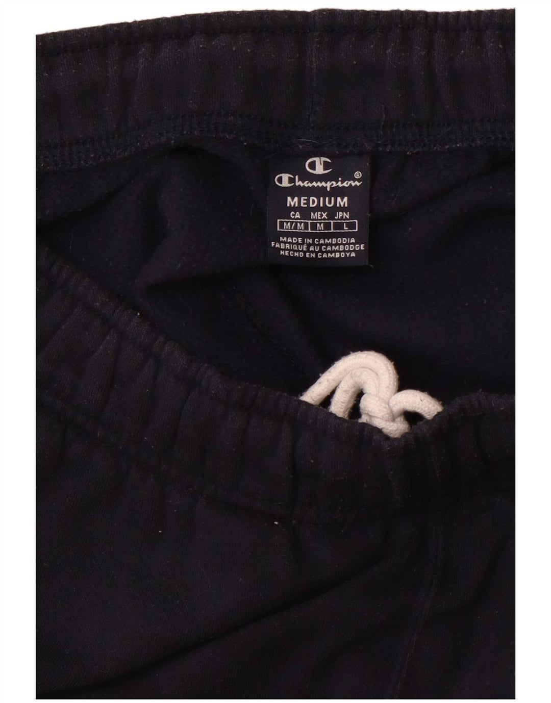 CHAMPION Herren-Sportshorts mit Grafik, mittelgroß, Marineblau