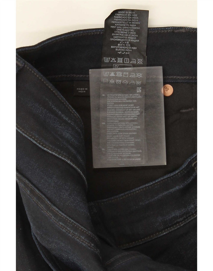 G-Star Herren 3301 Slim Jeans W36 L30 Marineblau Baumwolle