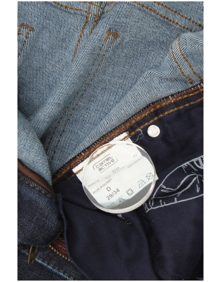 Camel Active Herren Madison Slim Jeans W29 L34 Marineblau