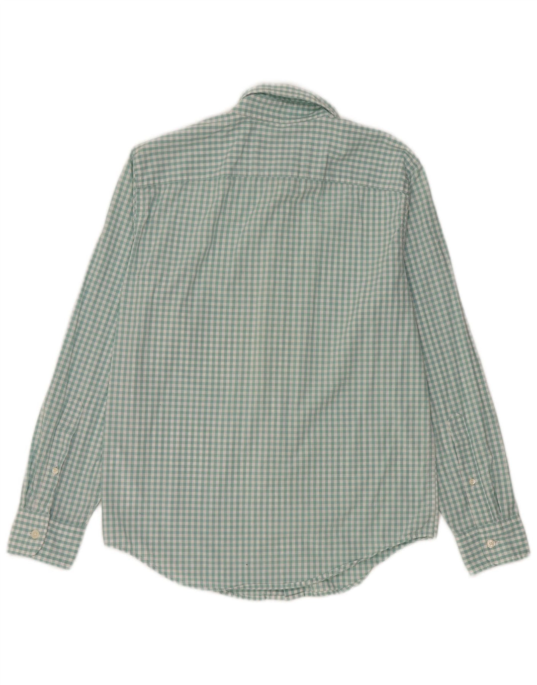Abercrombie & Fitch Herrenhemd, klein, grün, Gingham-Baumwolle