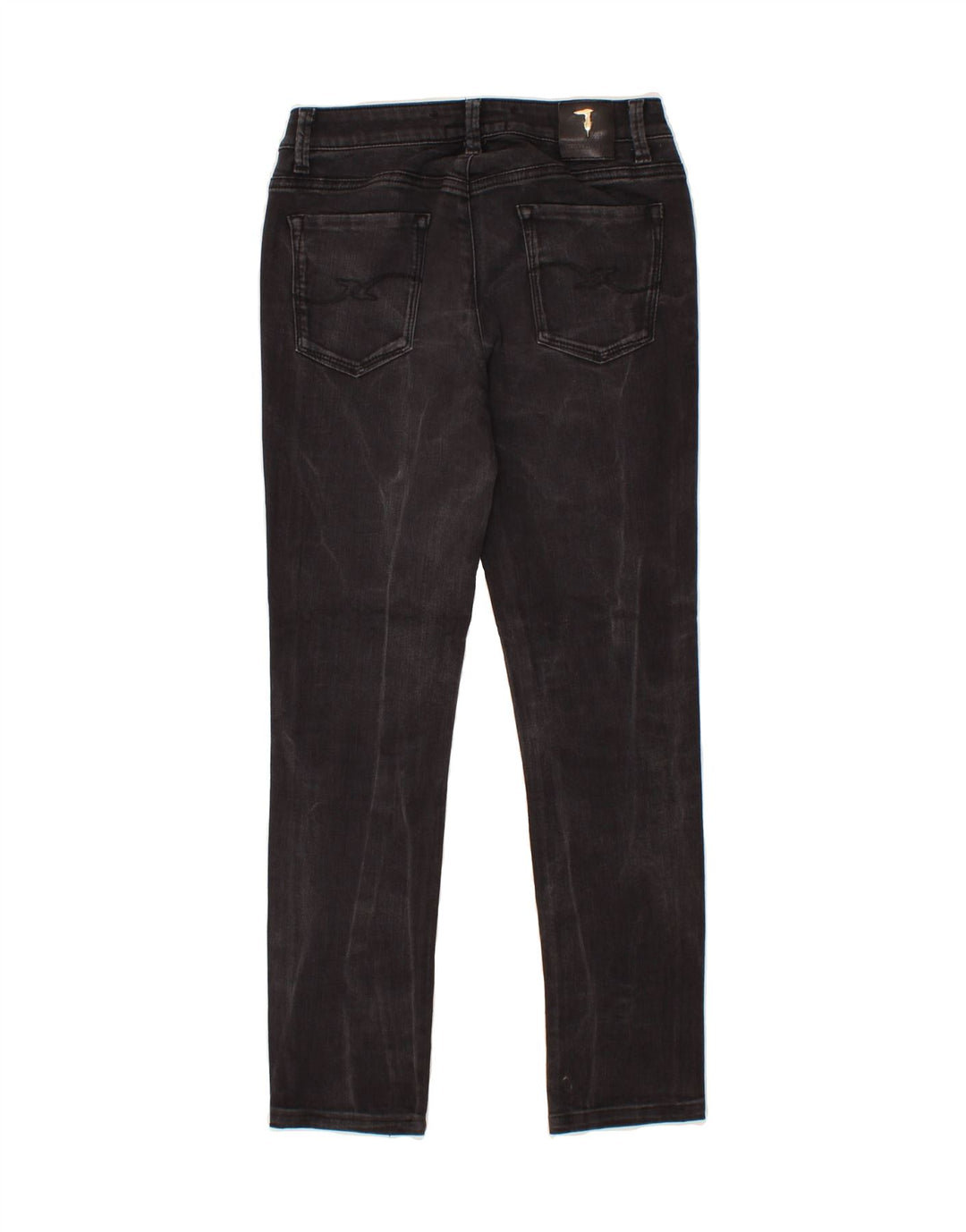 TRUSSARDI Womens Slim Jeans W27 L26  Black Vintage Trussardi and Second-Hand Trussardi from Messina Hembry 
