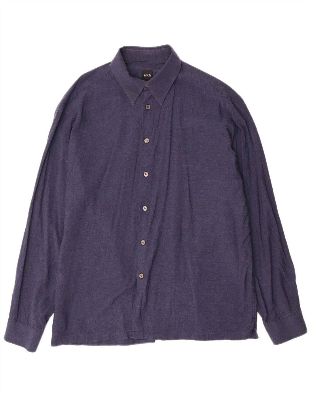 Hugo Boss Herrenhemd XL Marineblau