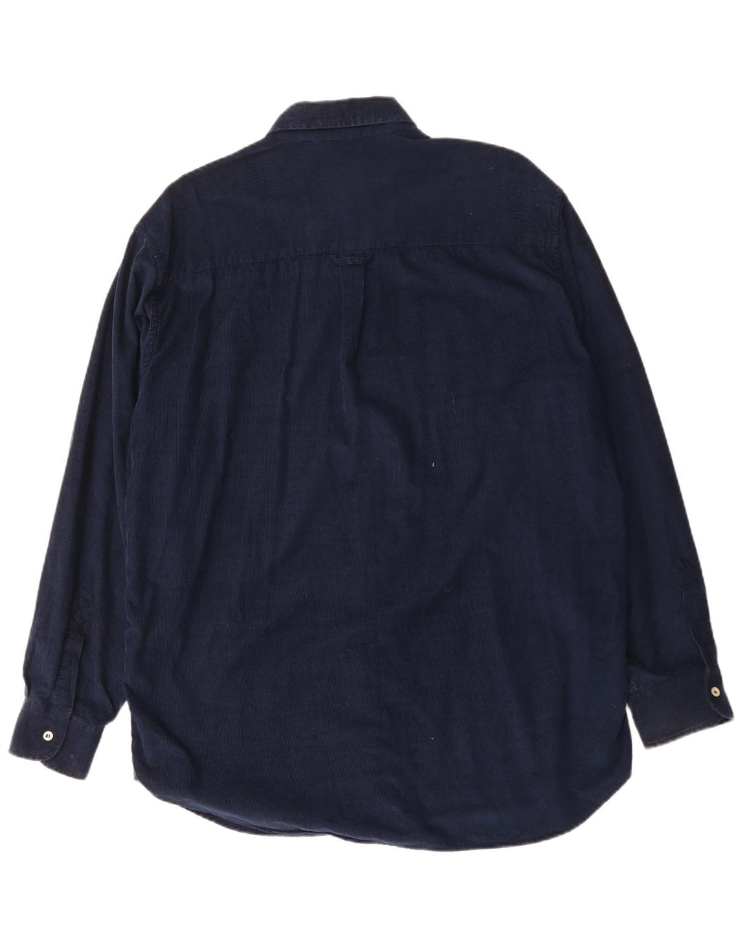 CARRERA Herren-Cordhemd, Größe 41/42, große marineblaue Baumwolle