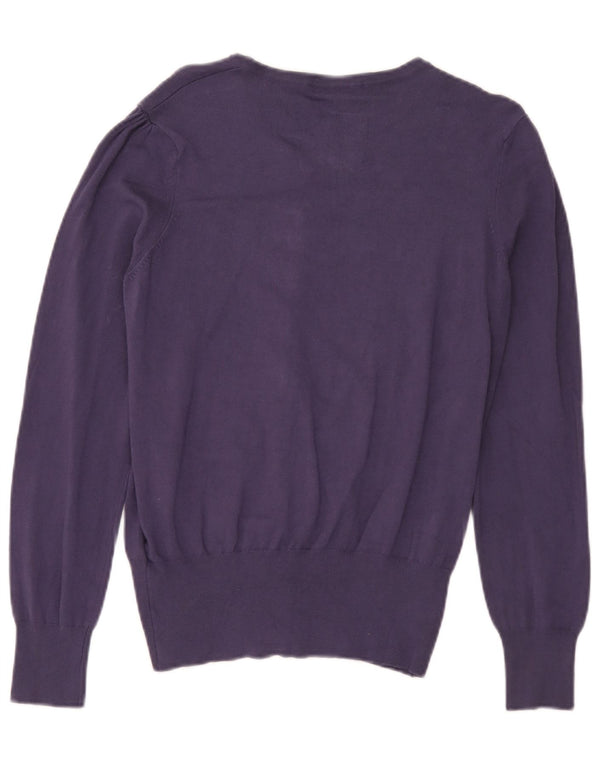 Marks & Spencer Damen-Cardigan-Pullover UK 16 Large Lila Viskose