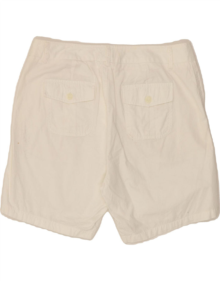 DOCKERS Womens Chino Shorts US 10 Large W32  White Cotton Vintage Dockers and Second-Hand Dockers from Messina Hembry 