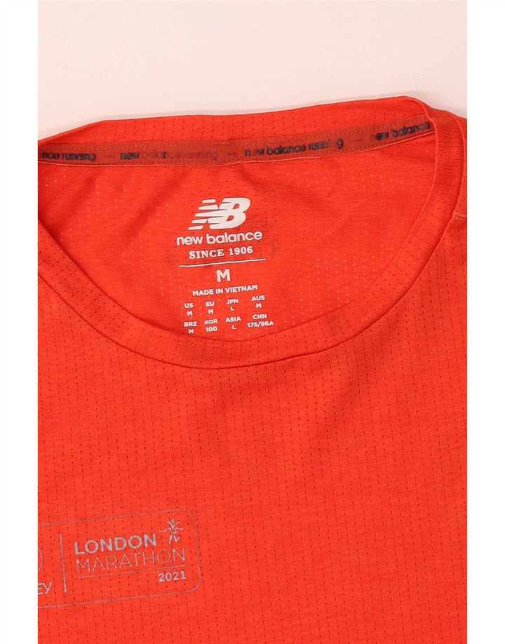 New Balance Herren T-Shirt Top Mittelorange