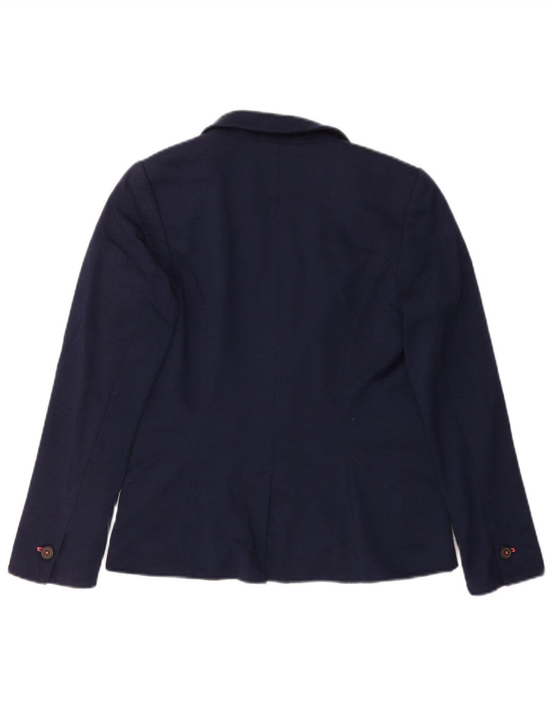 JOULES Damen-Blazerjacke mit 1 Knopf, UK 10, Größe S, Marineblau, Baumwolle