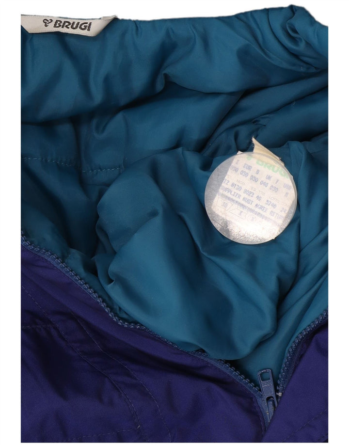 Brugi Herren-Ski-Overall, UK 40, mittleres Marineblau, Colourblock-Polyamid