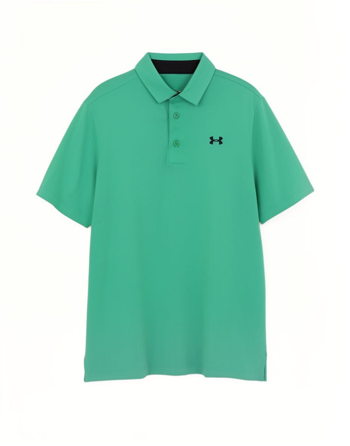 Under Armour Herren Poloshirt Mittelgrünes Polyester