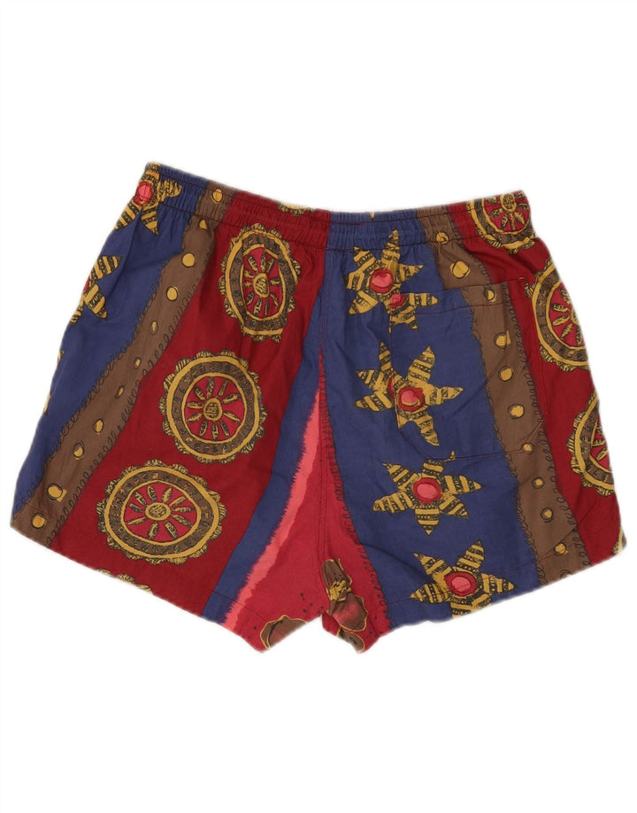 VINTAGE Mens Swimming Shorts Medium  Multicoloured Floral