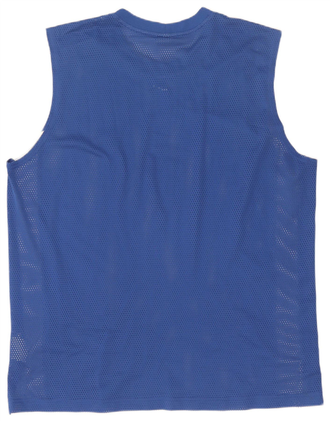 Nike Herren-Weste, großes, blaues Farbblock-Polyester