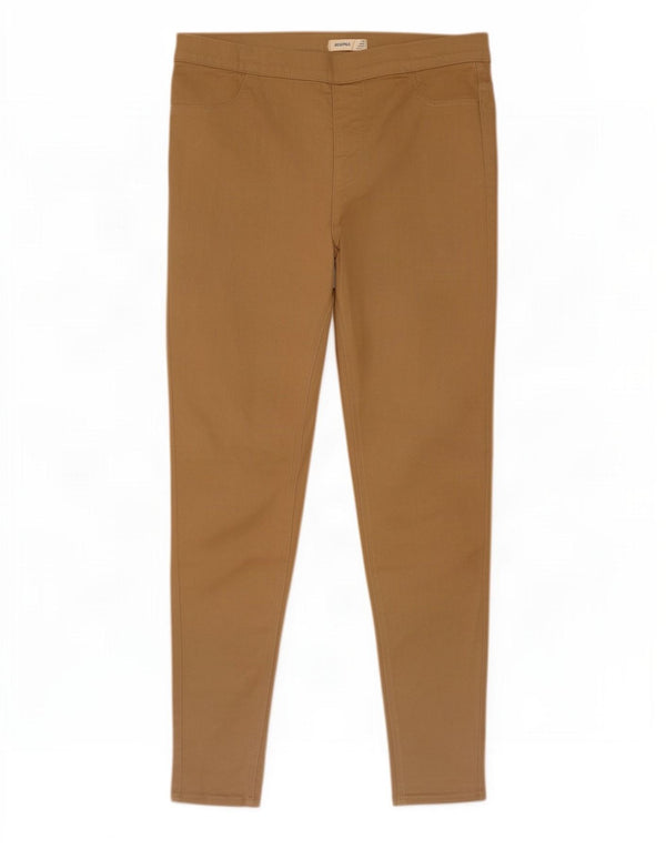 Marks & Spencer Damen Jegging-Jeans UK 14 Large W34 L30 Beige Baumwolle