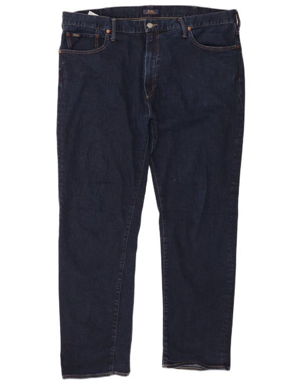 Polo Ralph Lauren Herren Hampton Relaxed Fit Straight Jeans W42 L29 Marineblau