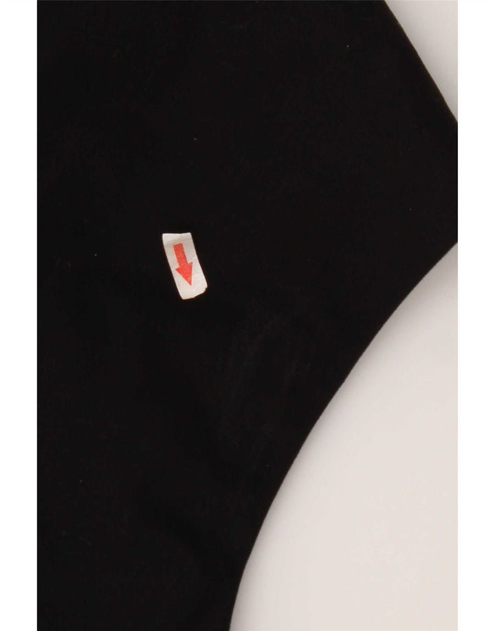 Crew Clothing Herrenweste UK 38 Mittelschwarze Baumwolle