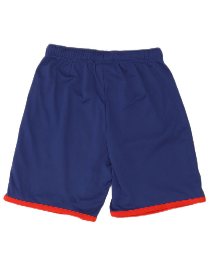 Champion-Sportshorts für Jungen, 11–12 Jahre, groß, blaues Farbblock-Polyester