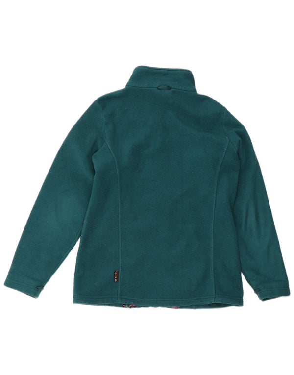Jack Wolfskin Damen Liner Fleecejacke UK 12/14 Mittelgrünes Polyester
