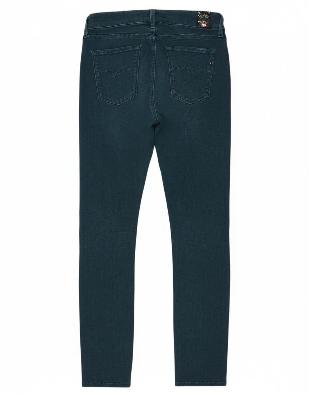 Replay Damen Luz Slim Jeans W25 L27 Blaue Baumwolle