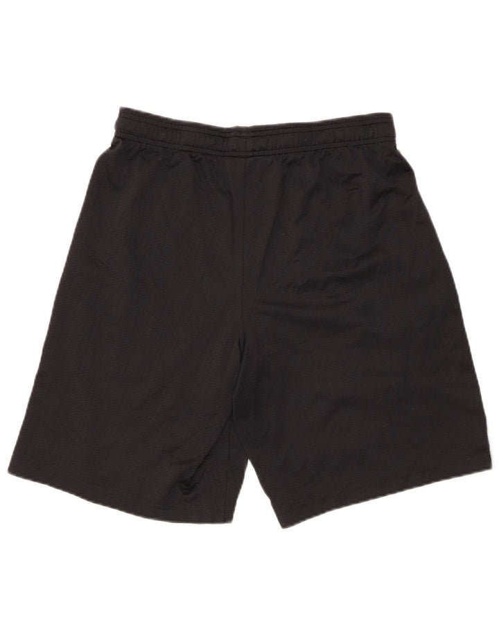 Under Armour Herren-Sportshorts mit lockerer Passform, mittelgroß, Schwarz