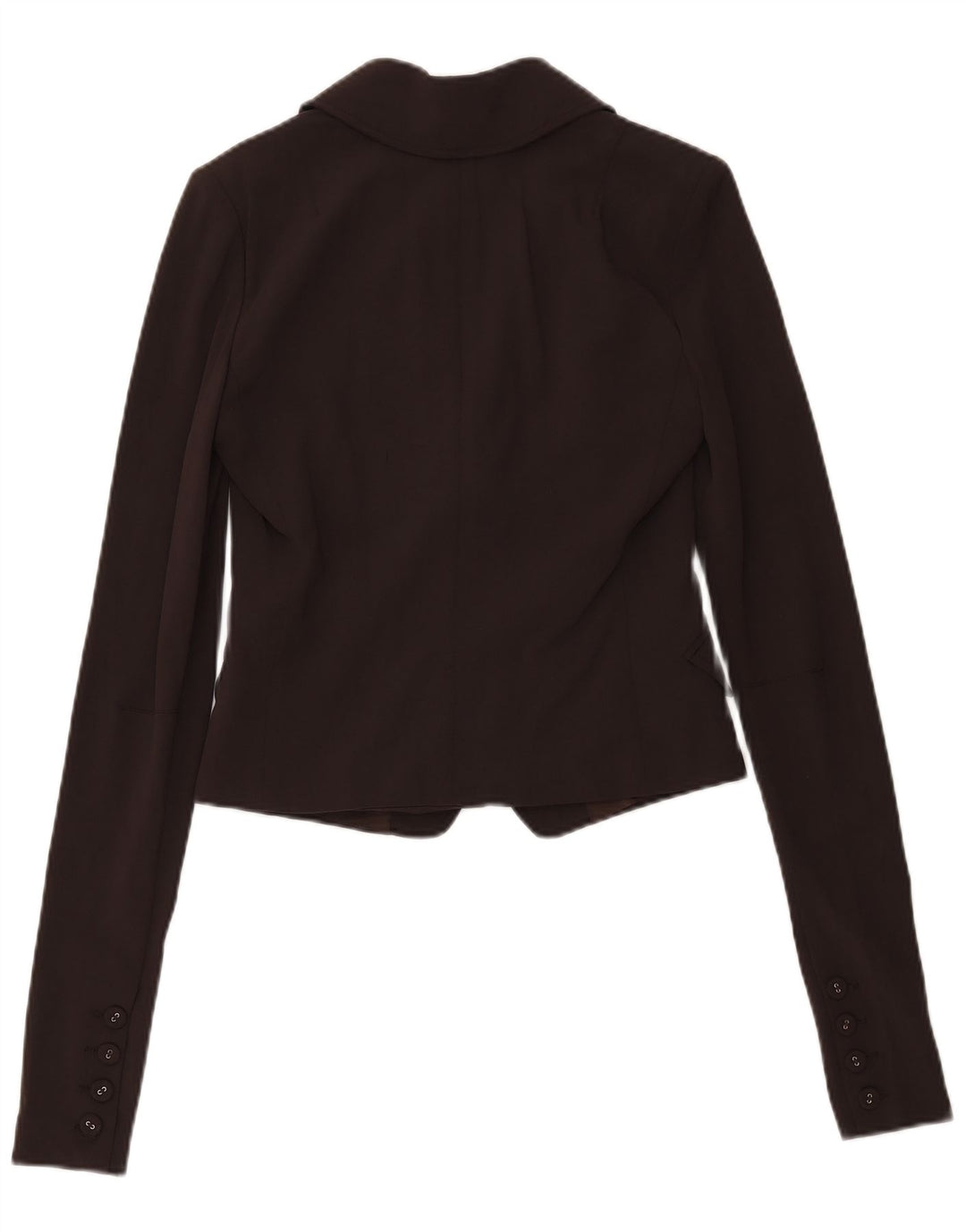 Patrizia Pepe Damen 2-Knopf-Blazerjacke IT 44 Mittelbraune Wolle