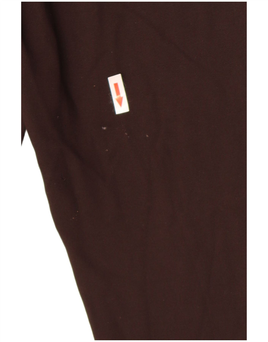Zara Damen Leggings UK 16 Large Braune Viskose