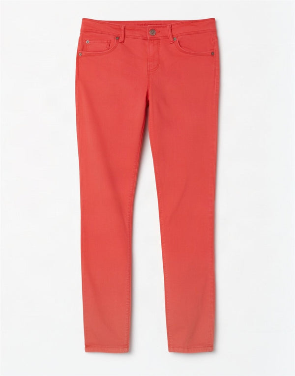 Zara Damen Z1975 Skinny Jeans EU 38 Small W28 L28 Rosa Modal