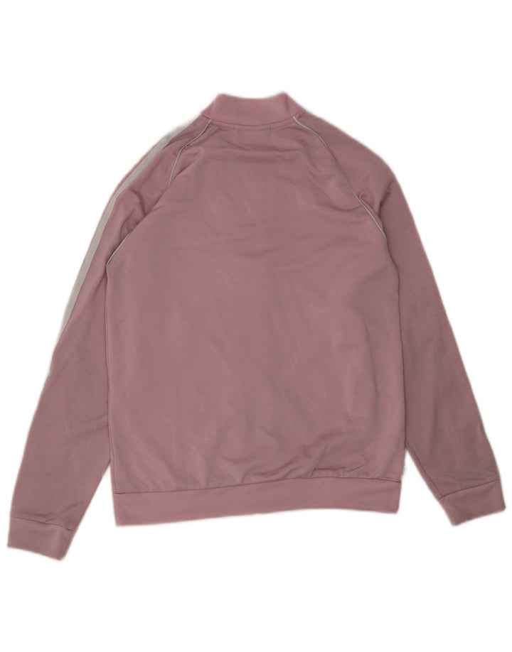 Adidas Mädchen-Trainingsanzug-Top-Jacke, 11–12 Jahre, rosa Polyester