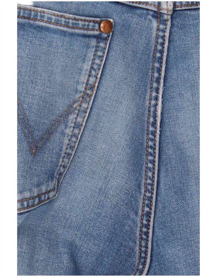 Wrangler Herren Straight Jeans W33 L32 Blaue Baumwolle