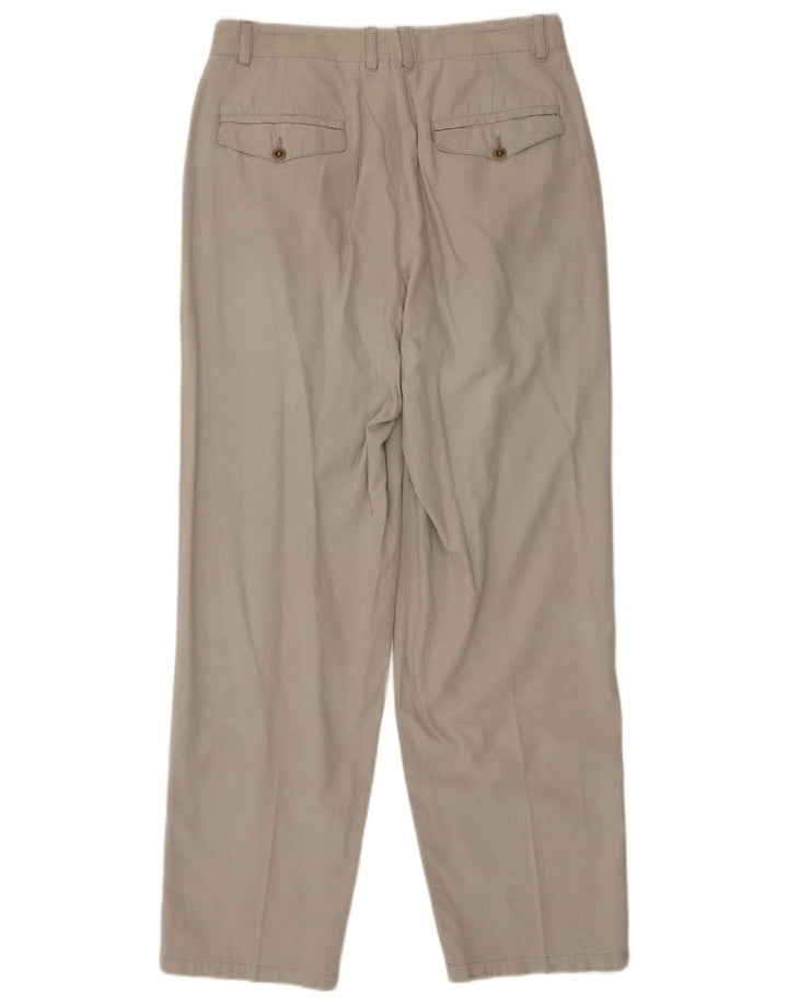 Camel Herren-Chinohose mit Pegged, Größe 48, Größe M, W32, L32, Beige, Baumwolle