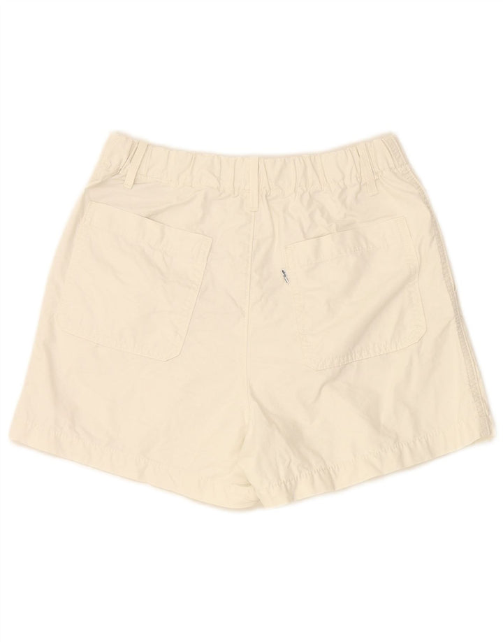 LEVI'S Womens Casual Shorts W26 Small White Cotton