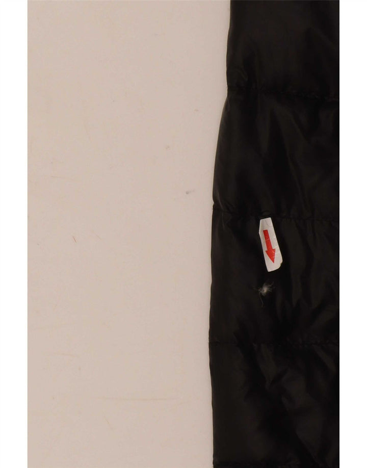 Michael Kors Damen Wattierte Jacke UK 14 Medium Black Nylon