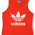 Adidas Herren Graphic Vest Top Große rote Baumwolle