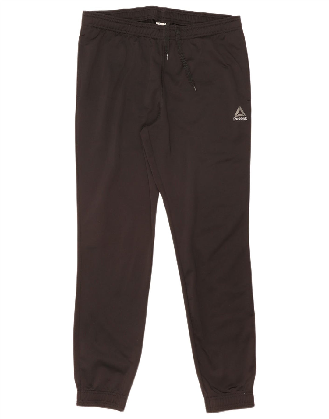Reebok Herren-Trainingshose, Jogginghose, Größe L, Schwarz, Polyester