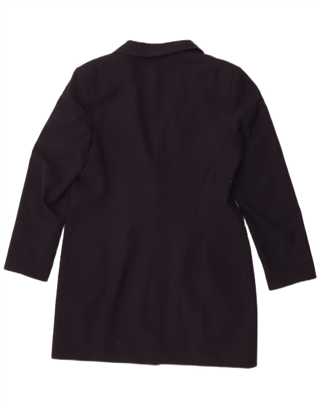 Marks & Spencer Damen Longline Blazer Jacke UK 16 Large Marineblau