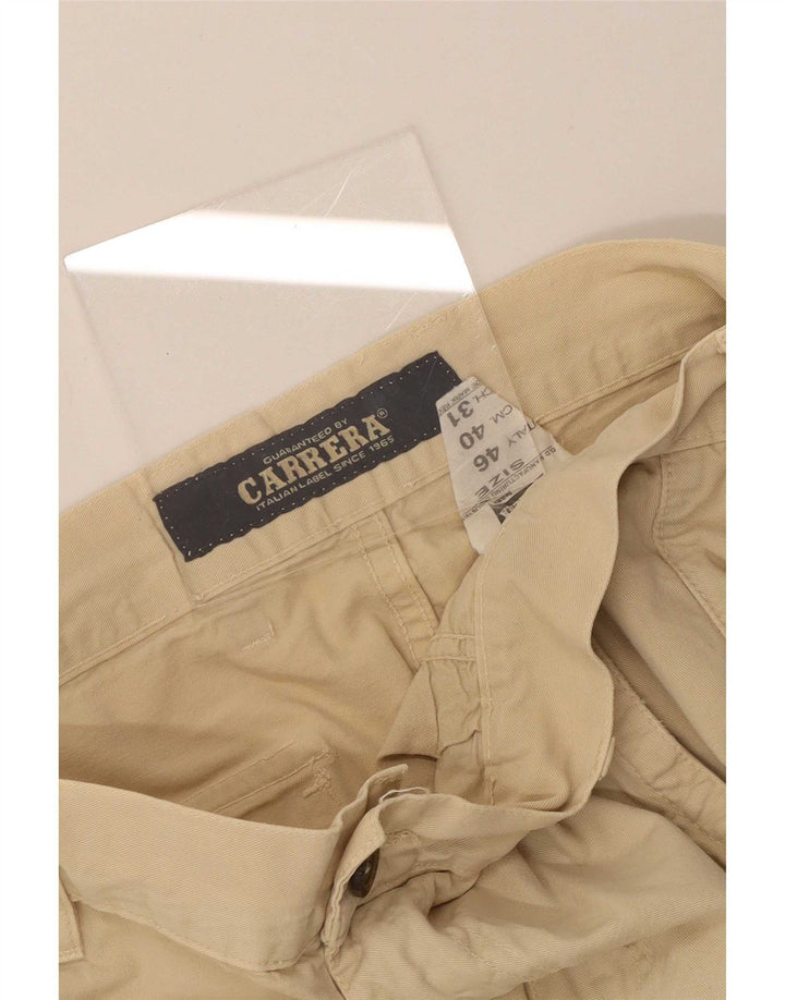 Carrera Herren Cargoshorts W31 Mittelbeige Baumwolle