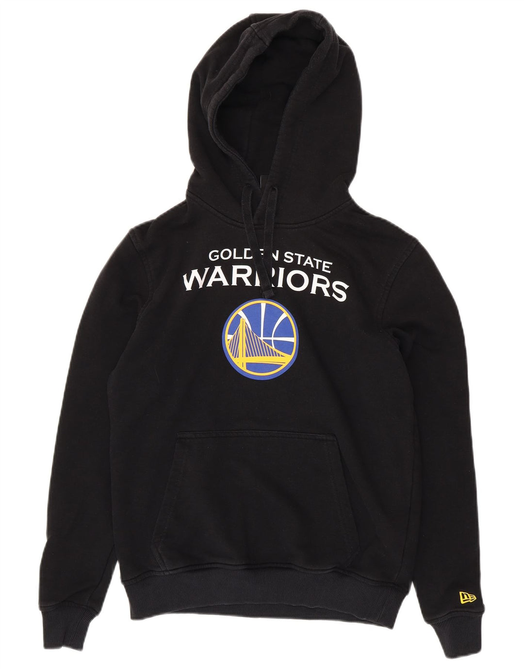 NEW ERA Herren Golden State Warriors Grafik-Kapuzenpullover, Größe S, Schwarz