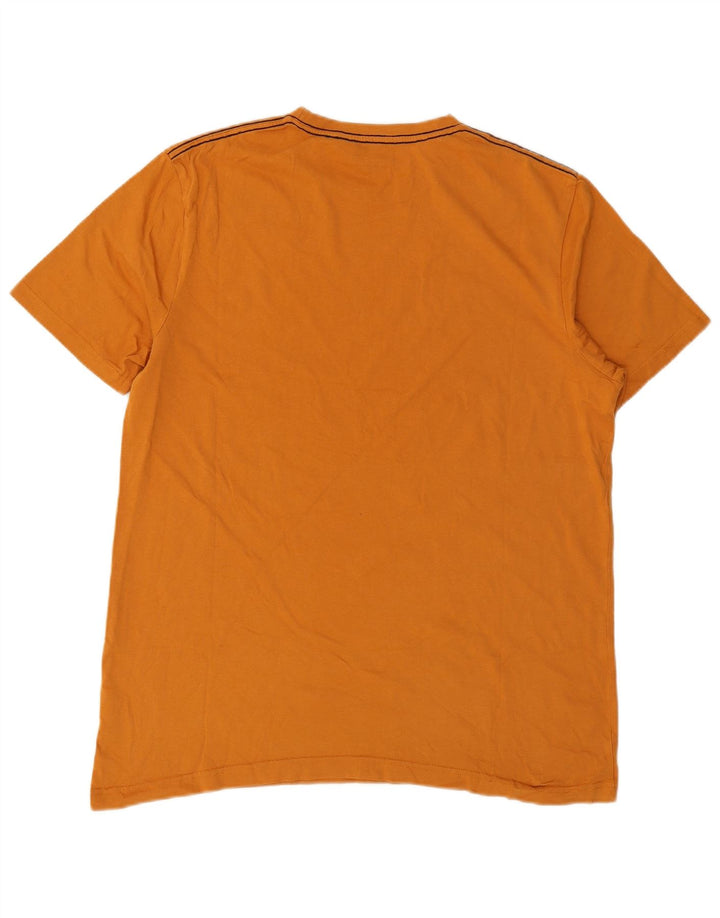 Mountain Warehouse Herren-T-Shirt mit Grafik, Größe L, Orange, Baumwolle