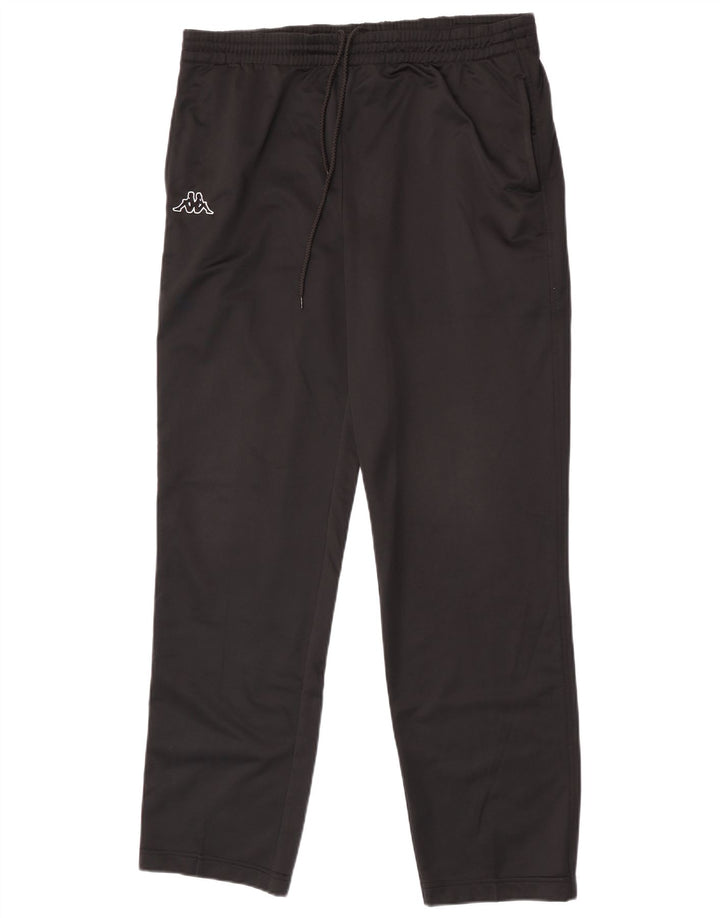 Kappa Herren-Trainingshose, mittelschwarz, Polyester