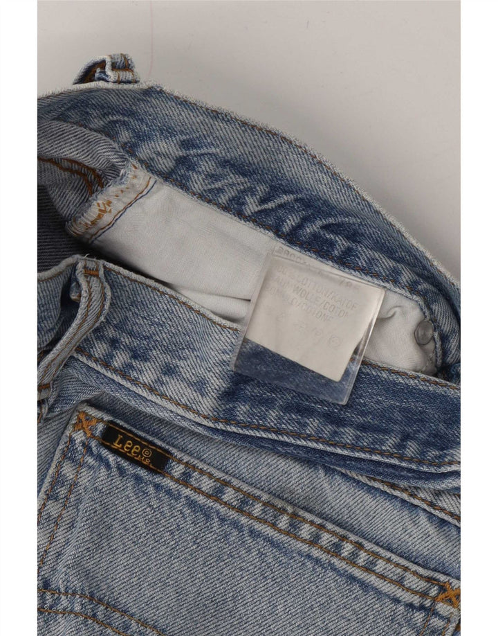 Lee Damen Brooklyn Straight Jeans W32 L30 Blaue Baumwolle