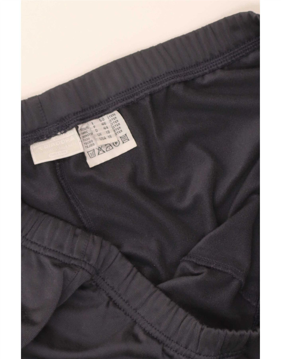 Diadora Damen-Trainingshose, UK 18, XL, grau, Polyester