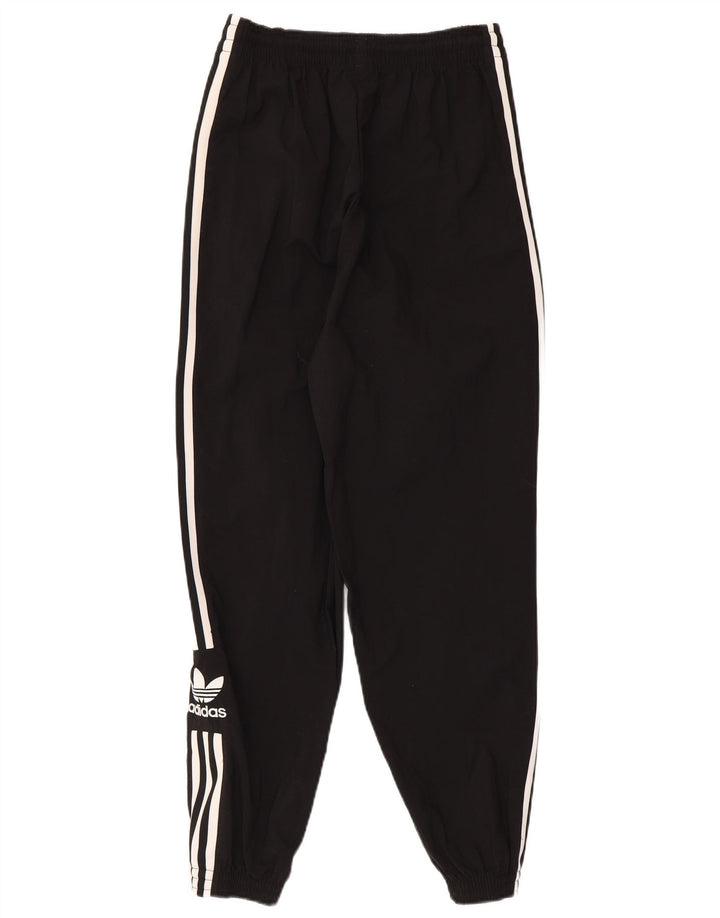 Adidas Damen Trainingshose Jogger UK 8 Small Schwarz Polyester