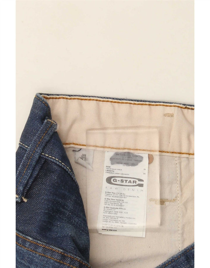 G-Star Herren Jeansshorts W31 mittelblaue Baumwolle