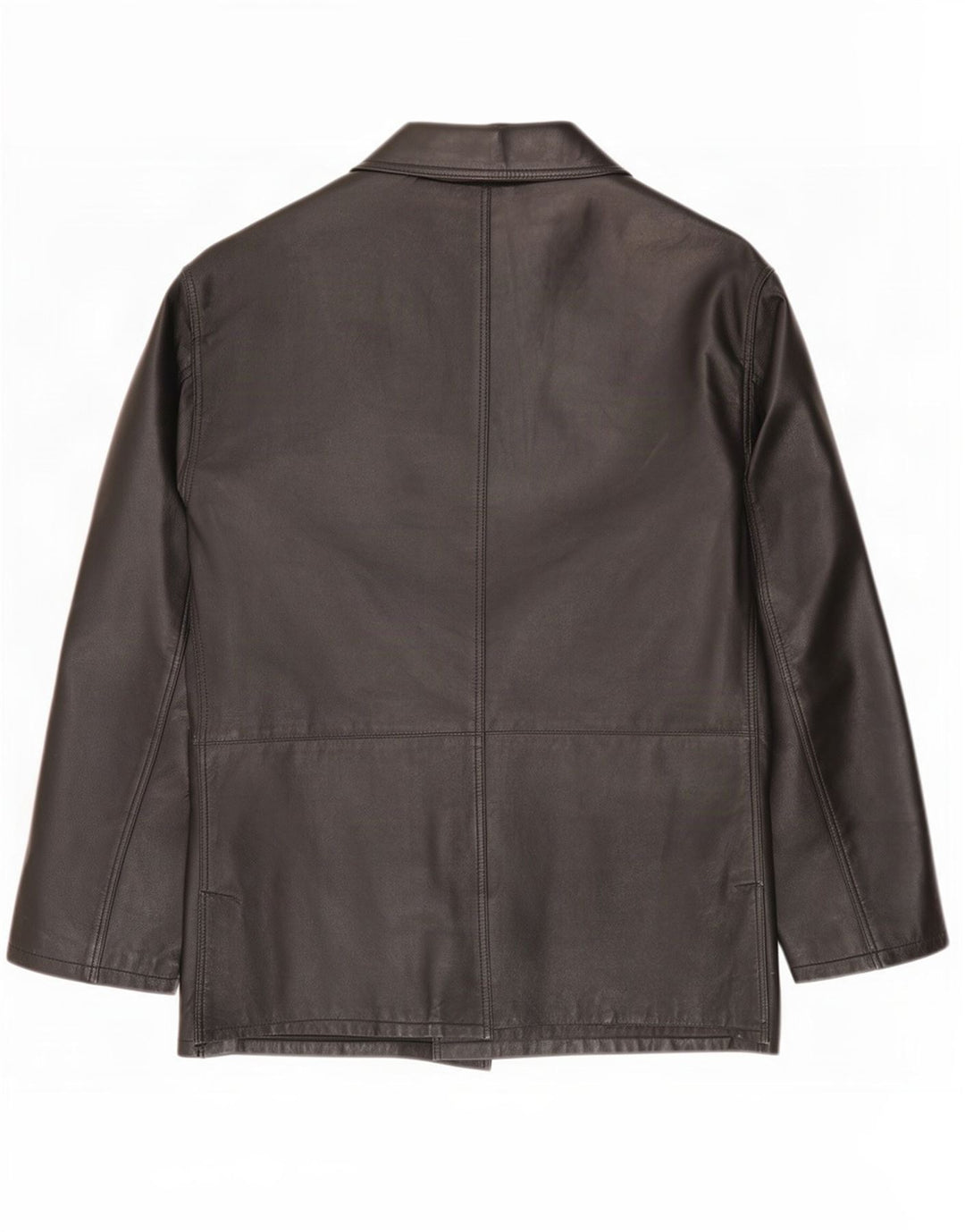 Morelli Herren Ledermantel IT 56 3XL Schwarz