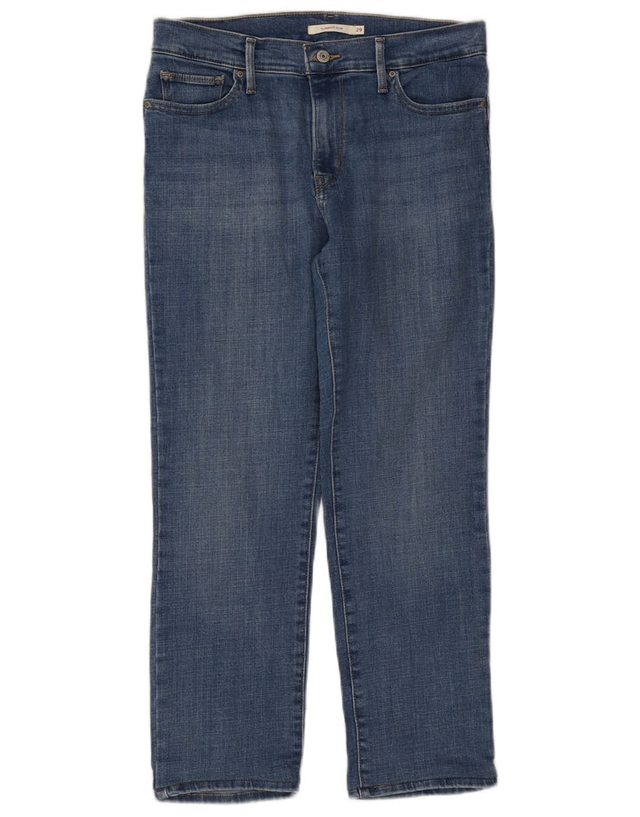 LEVI'S Schlankmachende Slim-Jeans für Damen, W29, L25, Blau