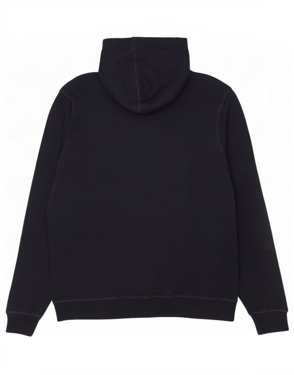 Tommy Hilfiger Herren-Kapuzenpullover mit grafischem Reißverschluss, groß, Marineblau