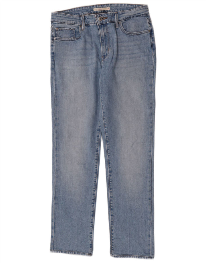 Levi's Damen 712 Slim Jeans W29 L29 Blaue Baumwolle