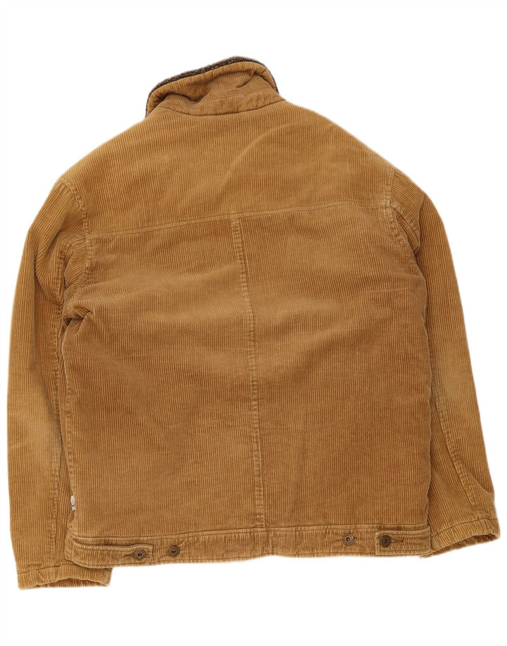 Angelo Litrico Herren Cordjacke UK 38 Mittelbeige Baumwolle