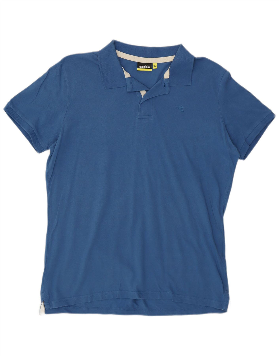 DIADORA Herren Poloshirt XL Blau Baumwolle