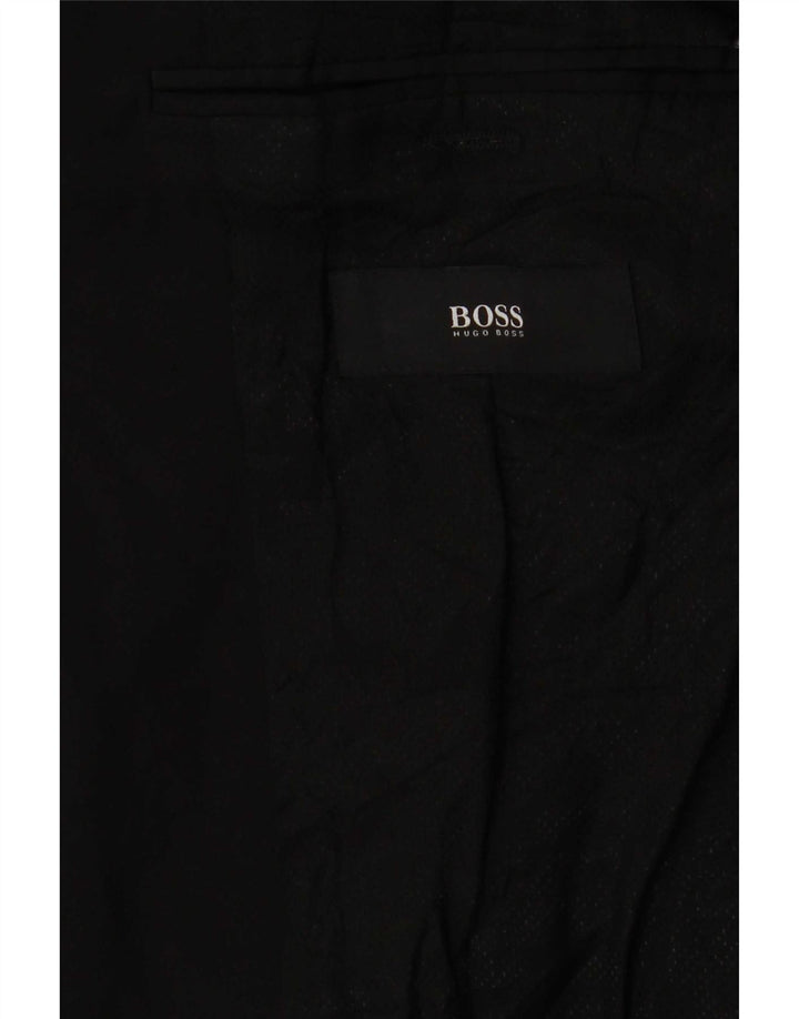 Hugo Boss Herren-Blazer mit 2 Knöpfen, Gr. 38, mittelschwarz