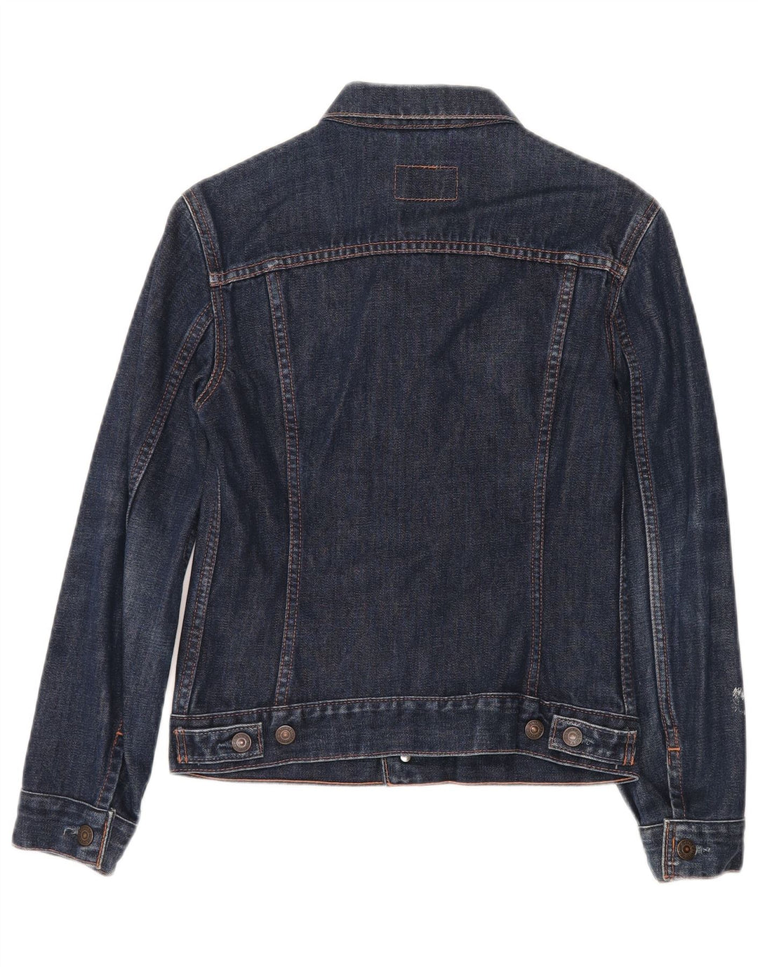 LEVI'S Jeansjacke für Mädchen, 9–10 Jahre, Größe S, marineblau, Baumwolle