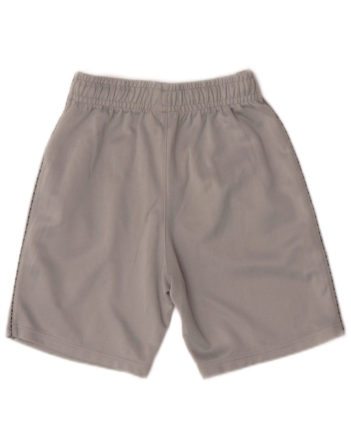 Nike Jungen-Sportshorts mit Grafik, 12–13 Jahre, groß, graues Polyester